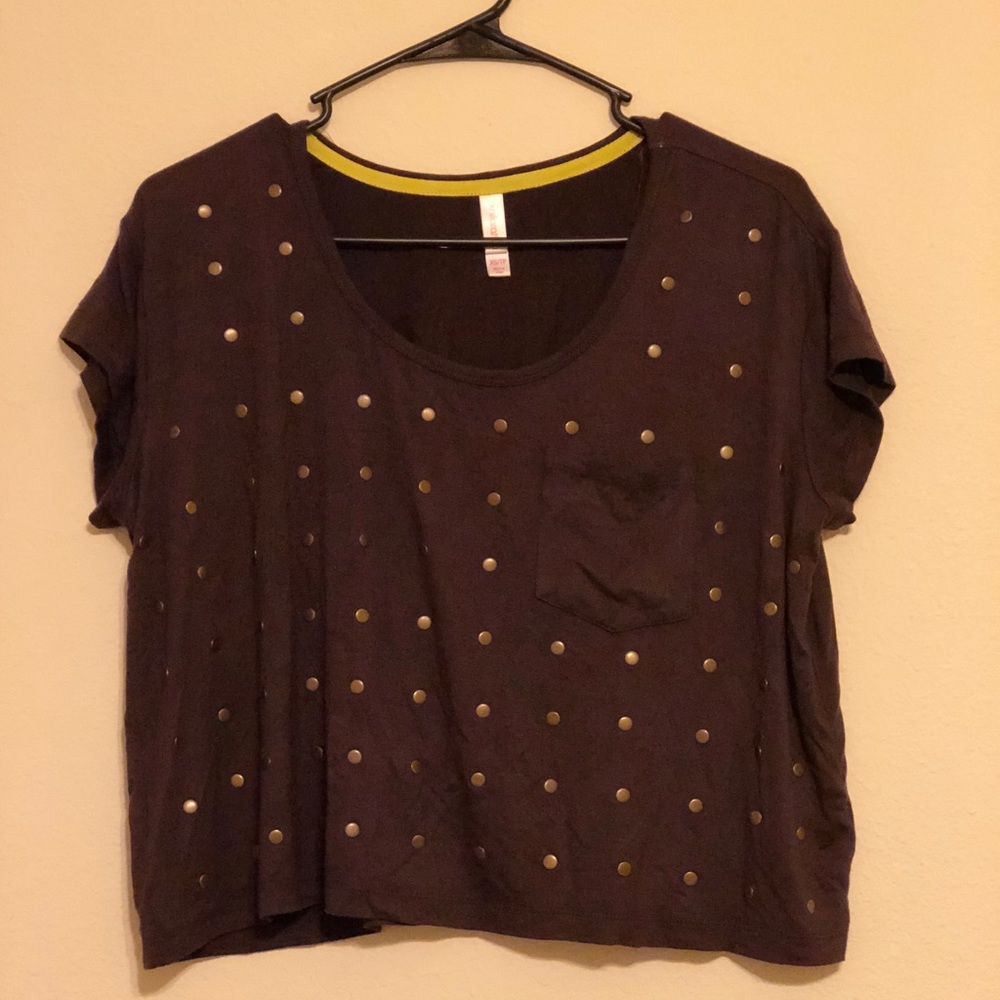 Cropped tee